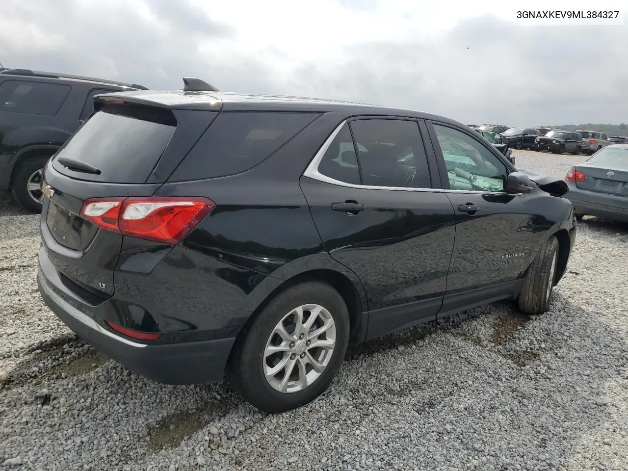 2021 Chevrolet Equinox Lt VIN: 3GNAXKEV9ML384327 Lot: 72743774