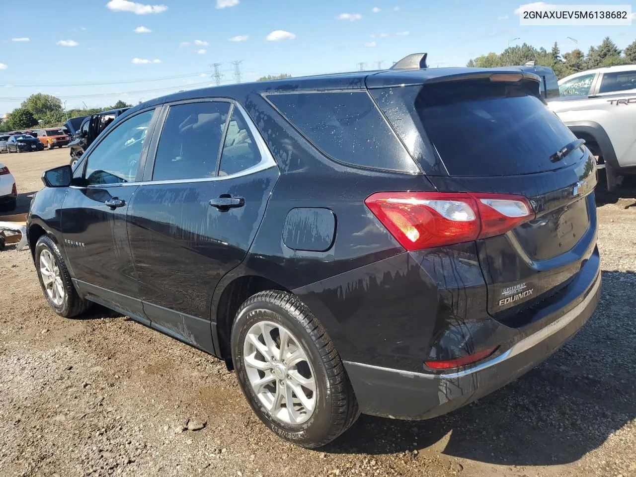 2021 Chevrolet Equinox Lt VIN: 2GNAXUEV5M6138682 Lot: 72911204