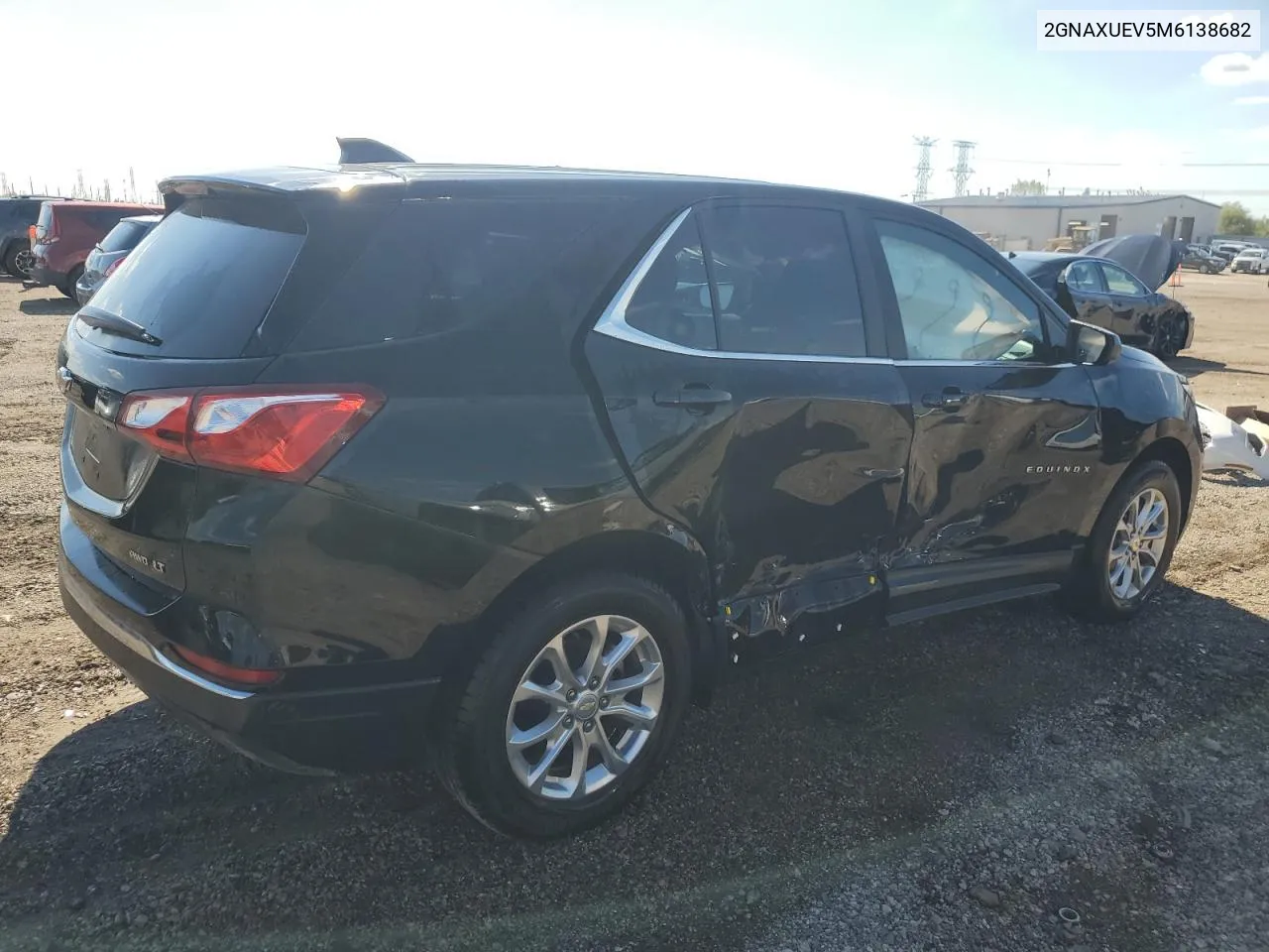 2021 Chevrolet Equinox Lt VIN: 2GNAXUEV5M6138682 Lot: 72911204