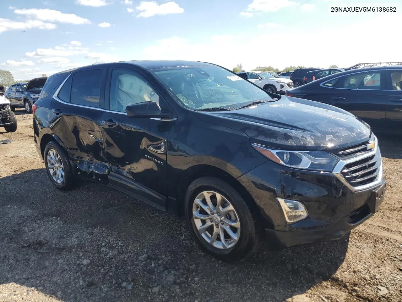 2021 Chevrolet Equinox Lt VIN: 2GNAXUEV5M6138682 Lot: 72911204