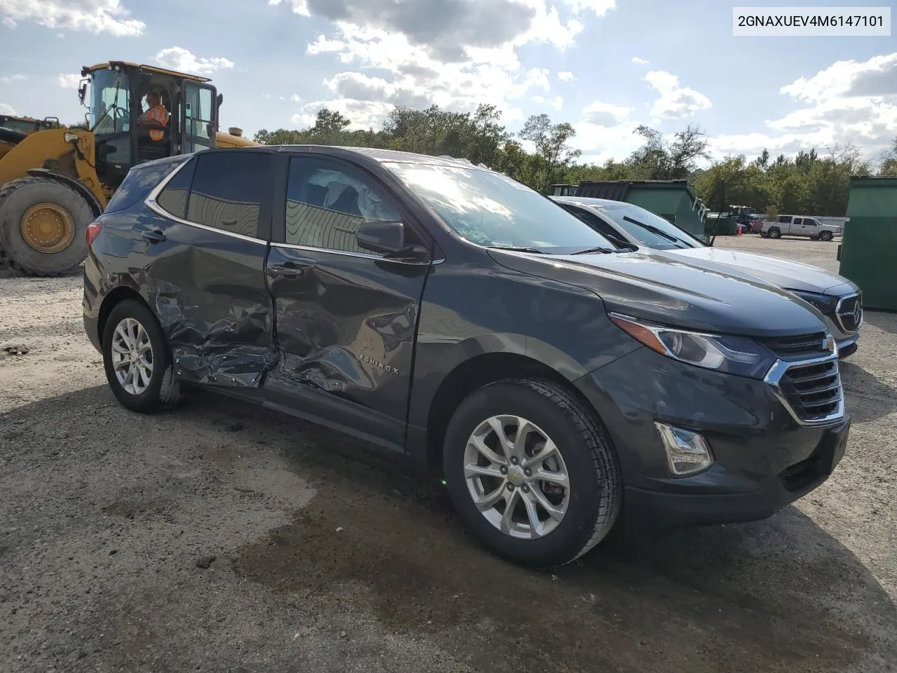 2021 Chevrolet Equinox Lt VIN: 2GNAXUEV4M6147101 Lot: 72945844