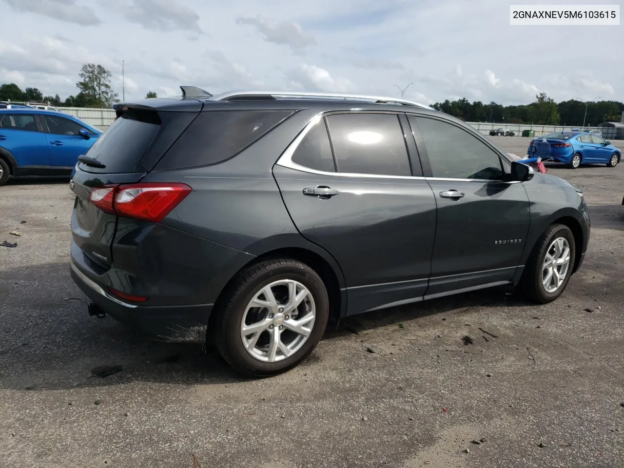 2021 Chevrolet Equinox Premier VIN: 2GNAXNEV5M6103615 Lot: 72947634