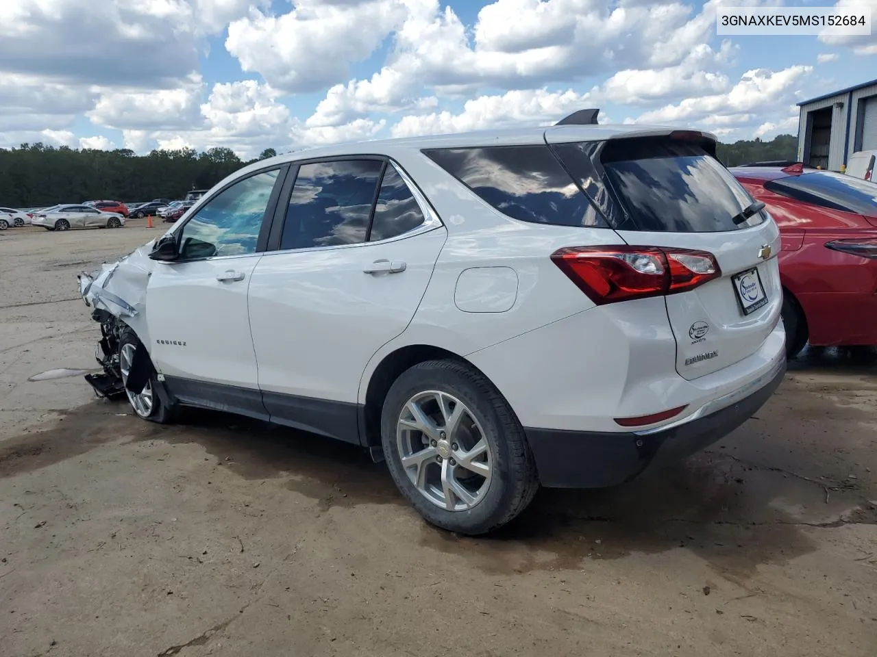 2021 Chevrolet Equinox Lt VIN: 3GNAXKEV5MS152684 Lot: 72957934