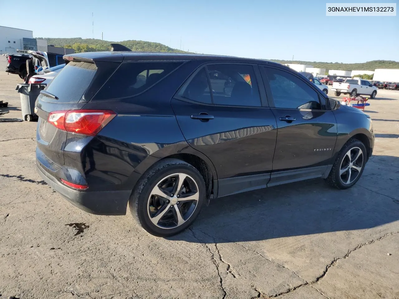 2021 Chevrolet Equinox Ls VIN: 3GNAXHEV1MS132273 Lot: 72969554