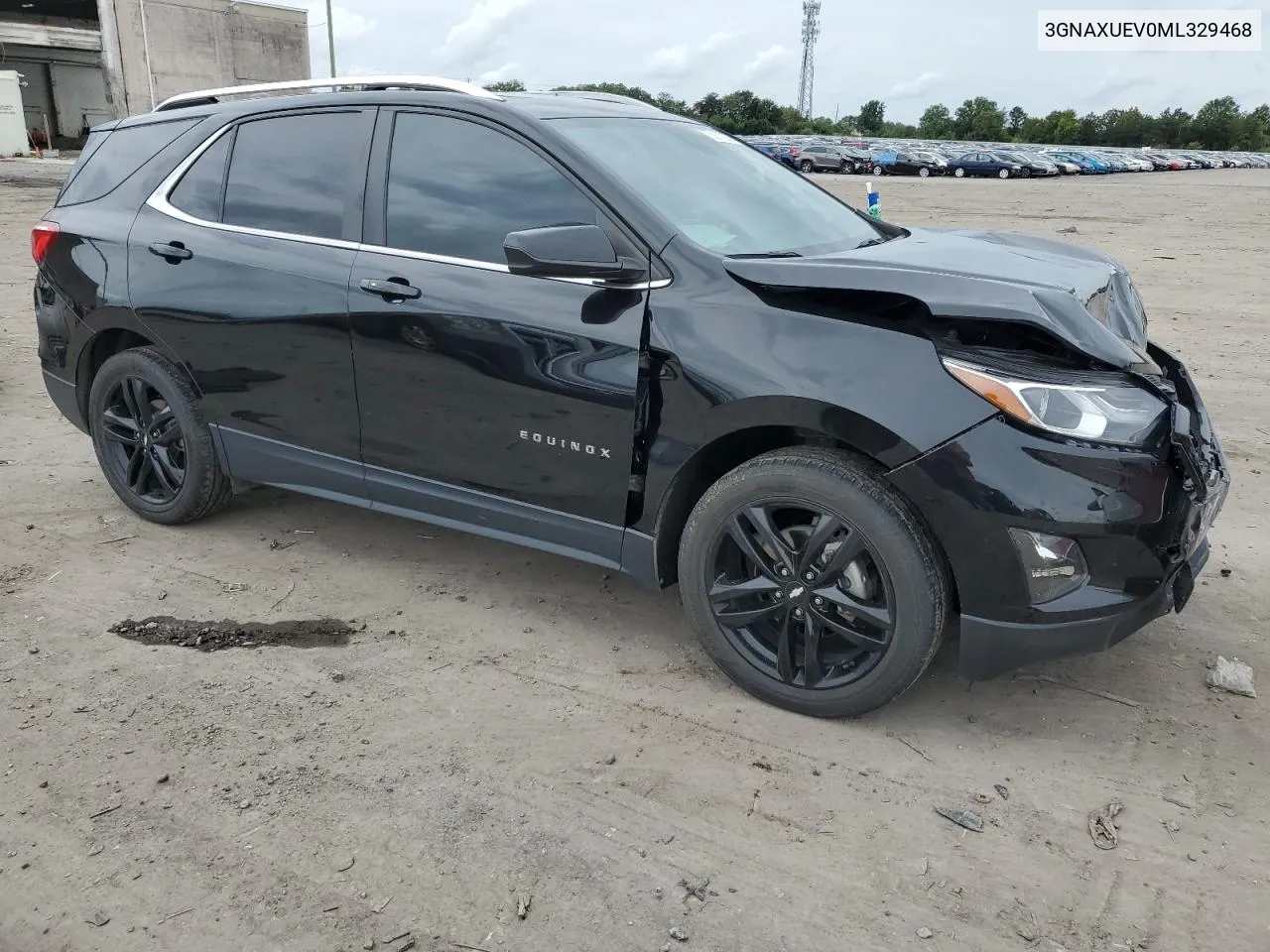 2021 Chevrolet Equinox Lt VIN: 3GNAXUEV0ML329468 Lot: 73211324