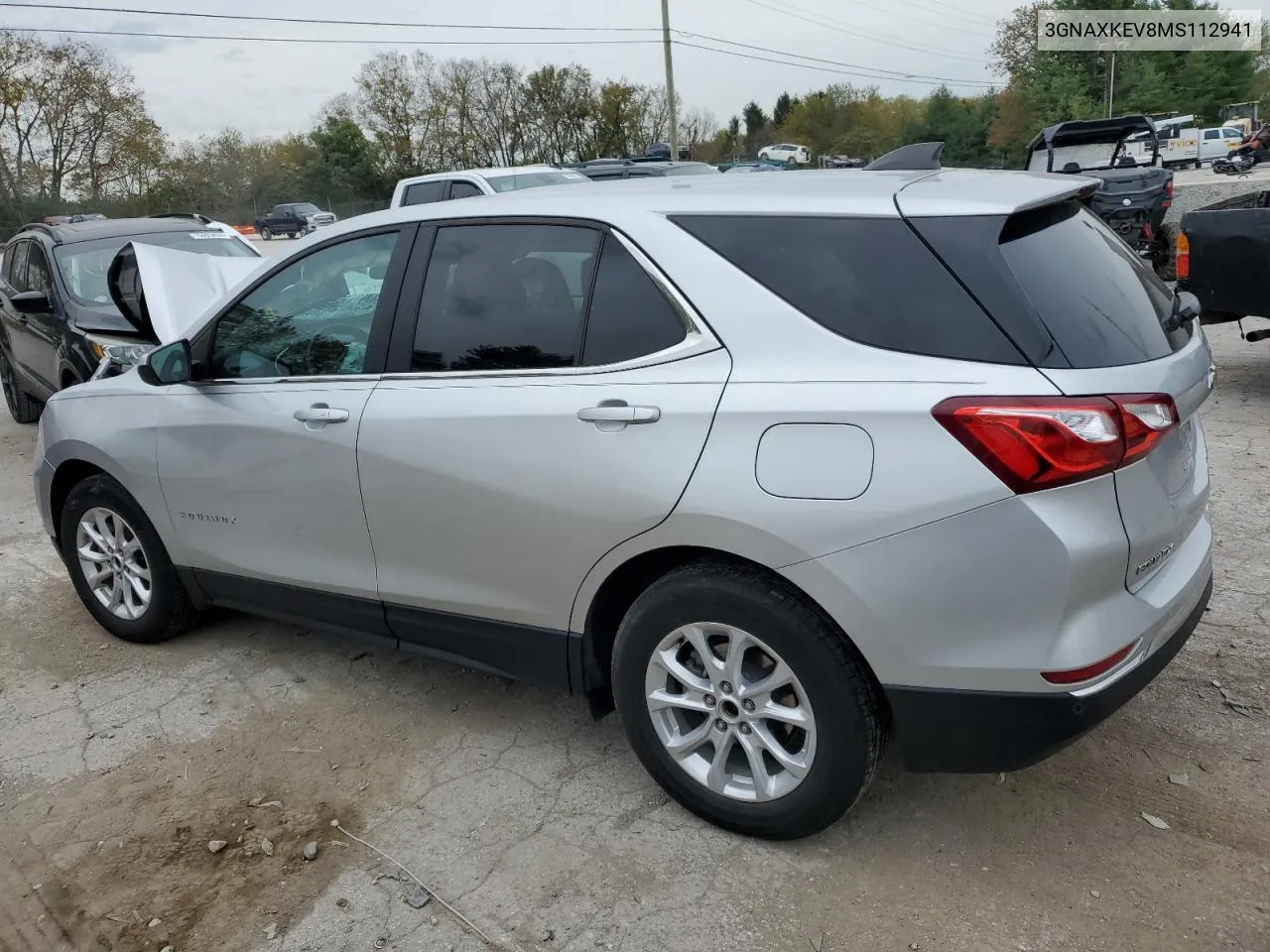 2021 Chevrolet Equinox Lt VIN: 3GNAXKEV8MS112941 Lot: 73350654