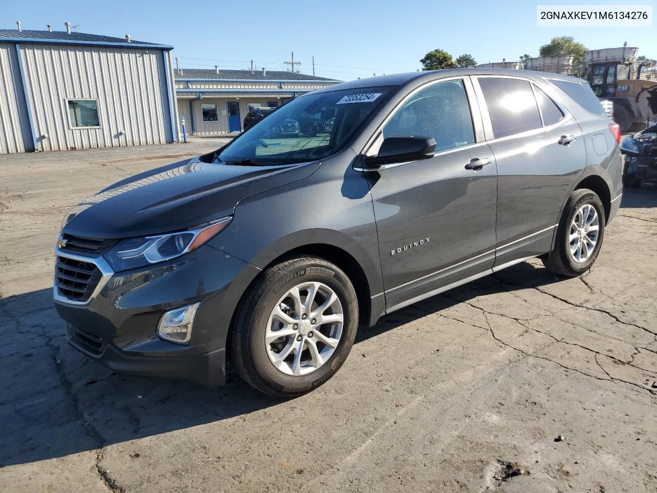 2021 Chevrolet Equinox Lt VIN: 2GNAXKEV1M6134276 Lot: 73353254