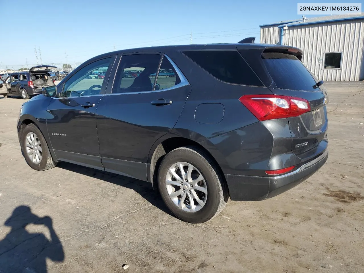 2021 Chevrolet Equinox Lt VIN: 2GNAXKEV1M6134276 Lot: 73353254