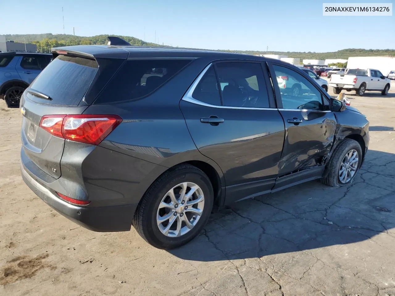 2021 Chevrolet Equinox Lt VIN: 2GNAXKEV1M6134276 Lot: 73353254