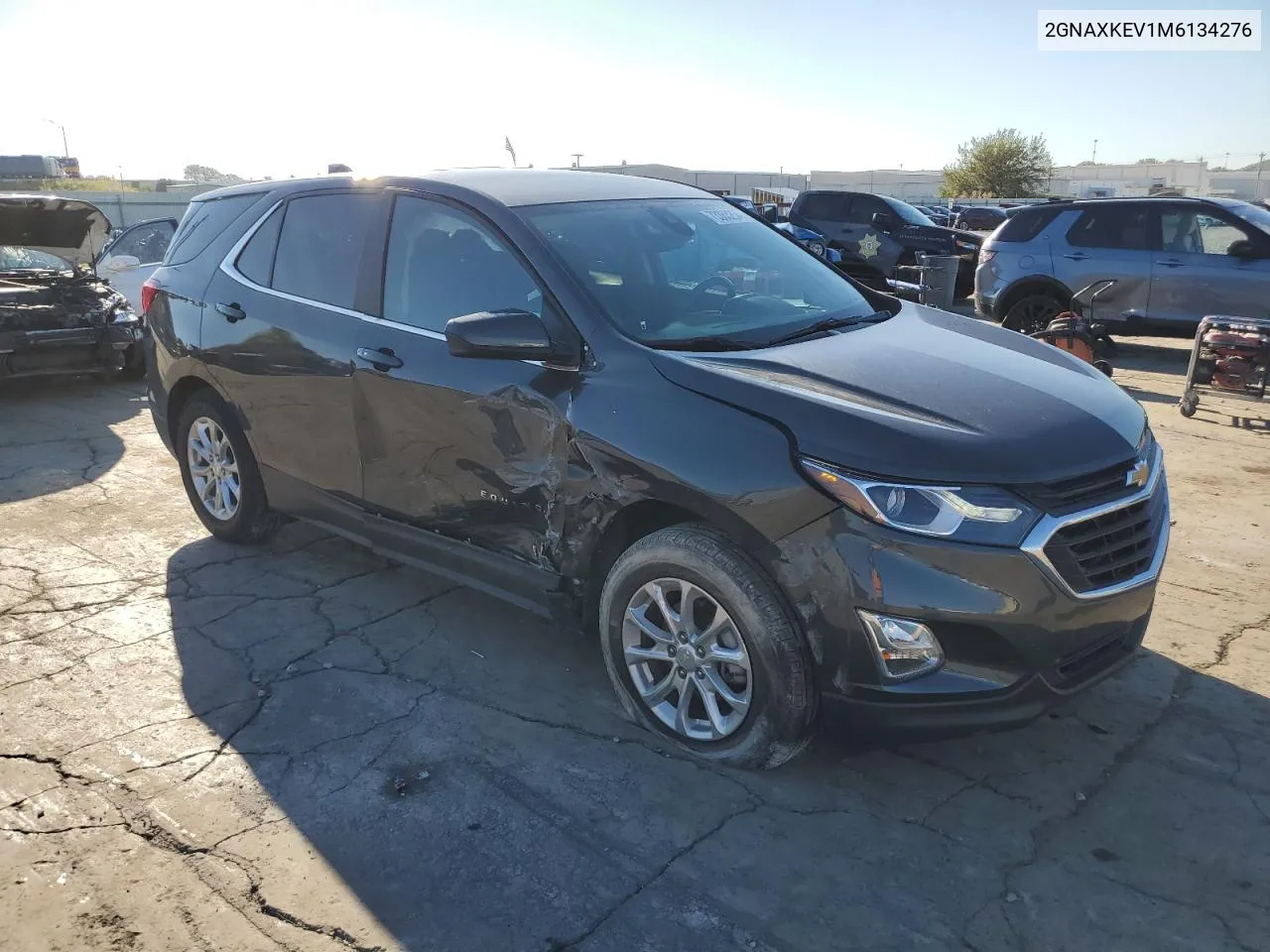 2021 Chevrolet Equinox Lt VIN: 2GNAXKEV1M6134276 Lot: 73353254