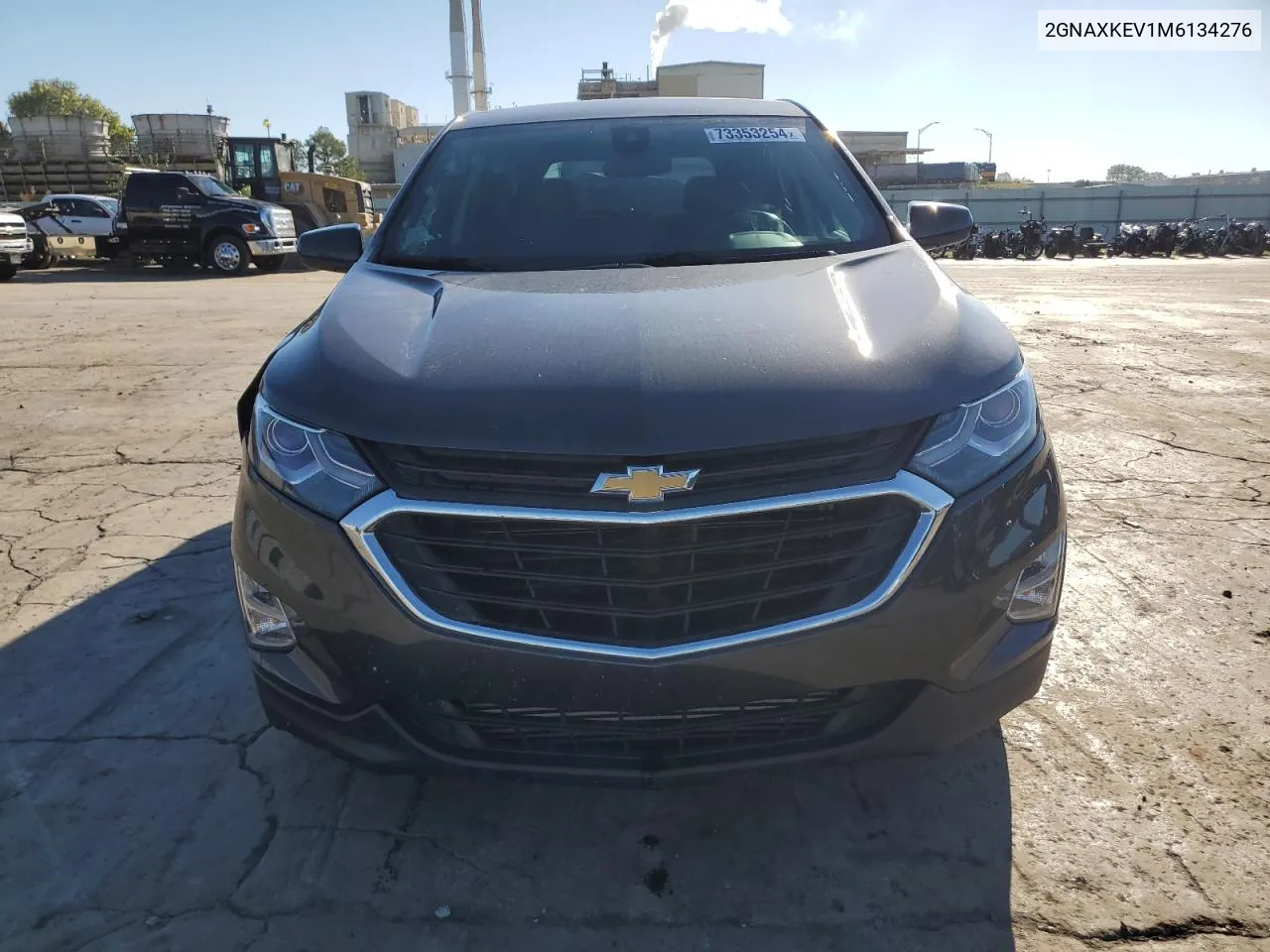 2021 Chevrolet Equinox Lt VIN: 2GNAXKEV1M6134276 Lot: 73353254