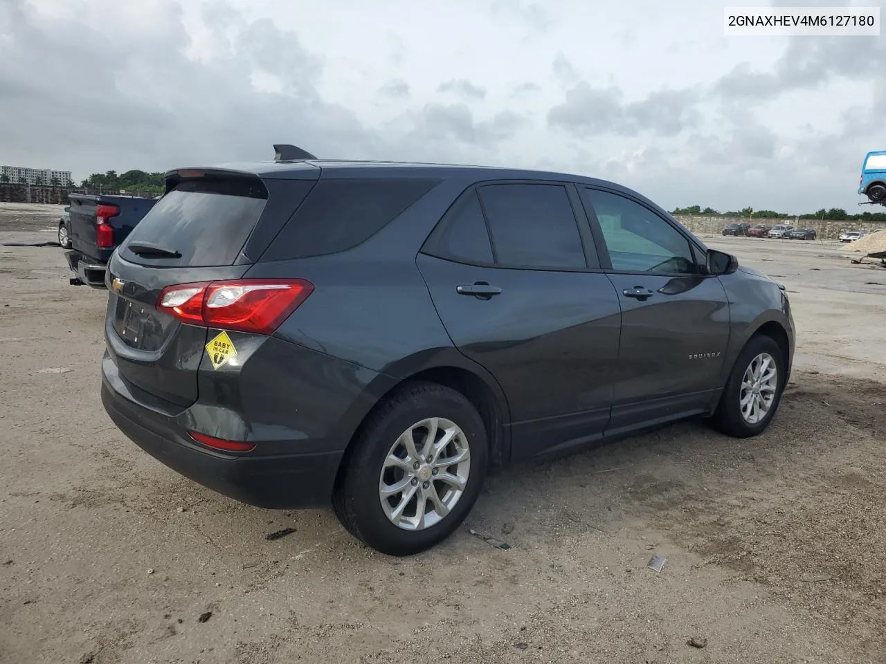 2021 Chevrolet Equinox Ls VIN: 2GNAXHEV4M6127180 Lot: 73461524