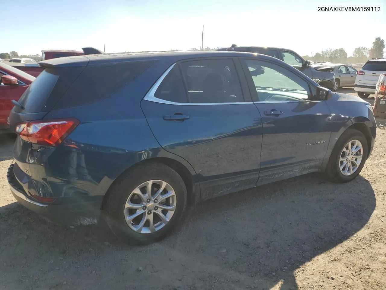 2021 Chevrolet Equinox Lt VIN: 2GNAXKEV8M6159112 Lot: 73595044