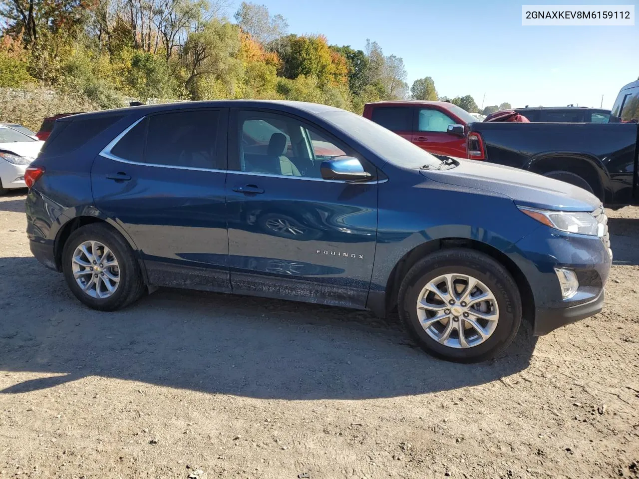 2021 Chevrolet Equinox Lt VIN: 2GNAXKEV8M6159112 Lot: 73595044