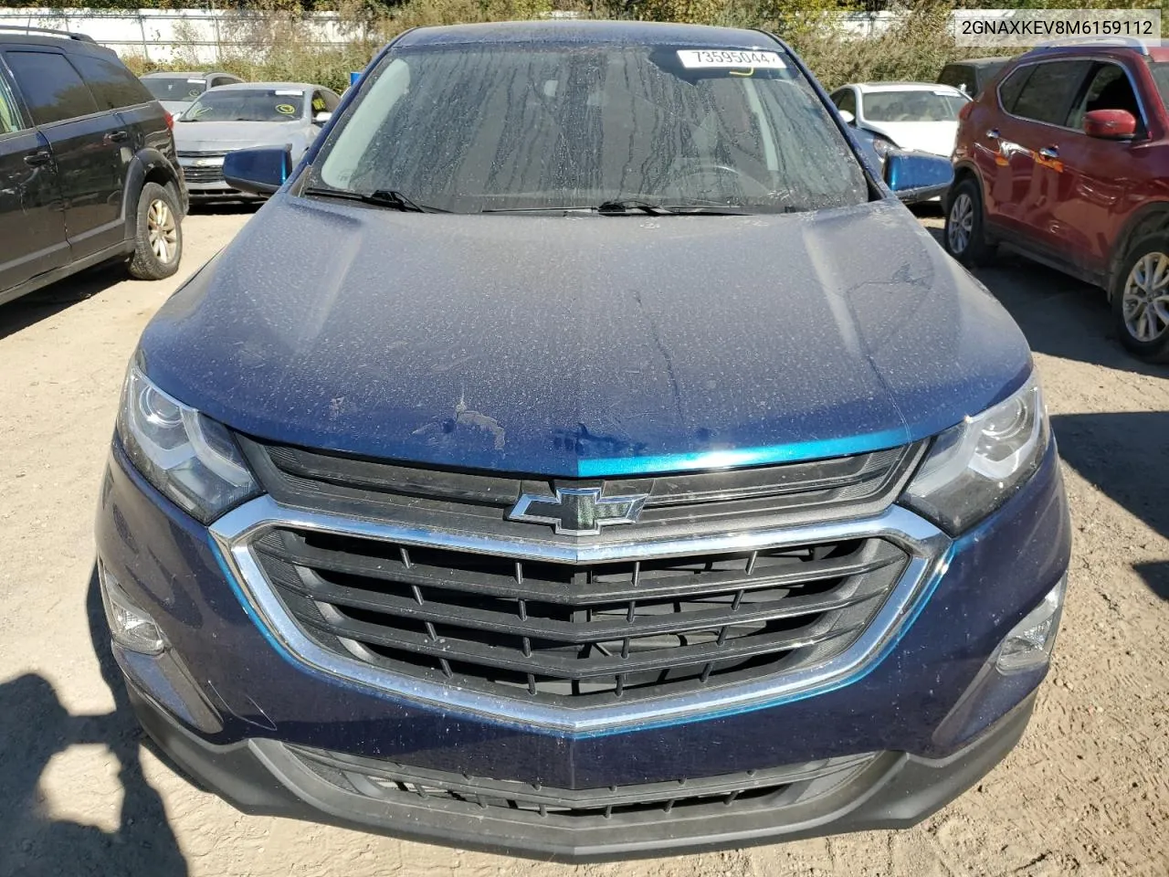 2021 Chevrolet Equinox Lt VIN: 2GNAXKEV8M6159112 Lot: 73595044