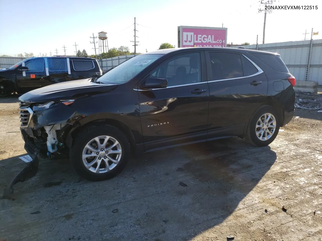 2021 Chevrolet Equinox Lt VIN: 2GNAXKEVXM6122515 Lot: 73825564