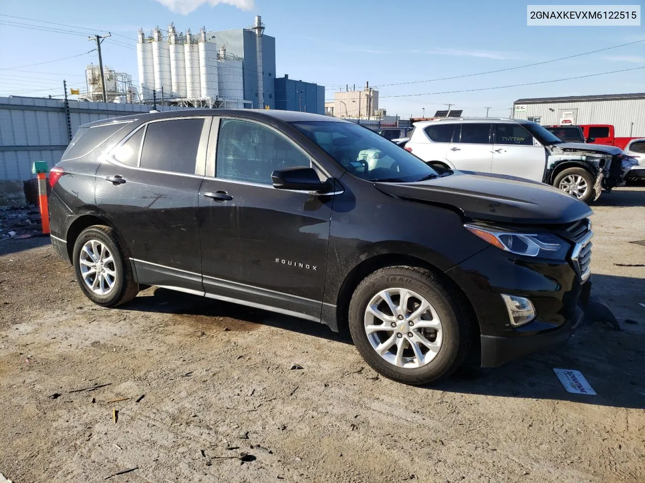 2021 Chevrolet Equinox Lt VIN: 2GNAXKEVXM6122515 Lot: 73825564