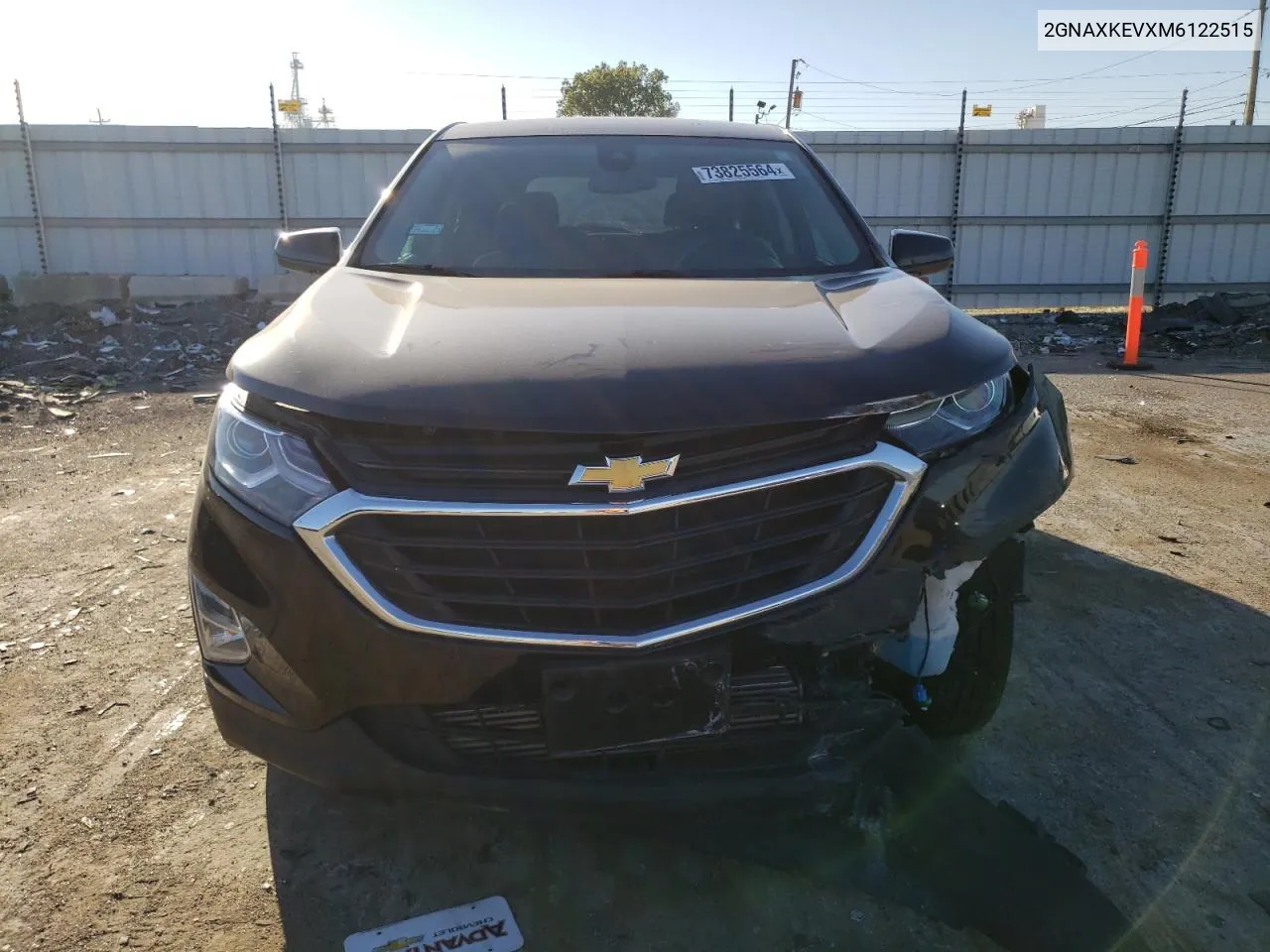 2021 Chevrolet Equinox Lt VIN: 2GNAXKEVXM6122515 Lot: 73825564