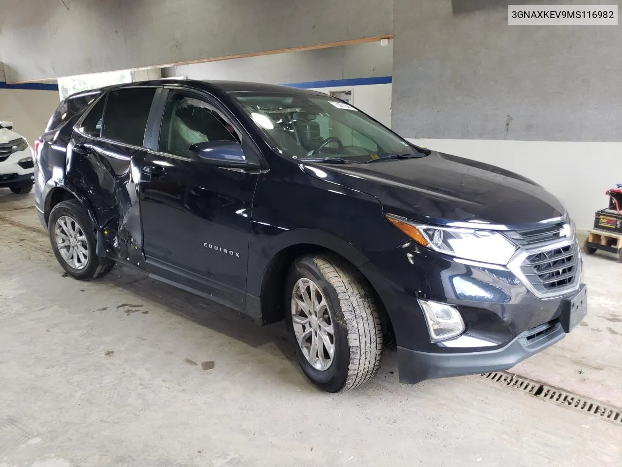 2021 Chevrolet Equinox Lt VIN: 3GNAXKEV9MS116982 Lot: 73951964