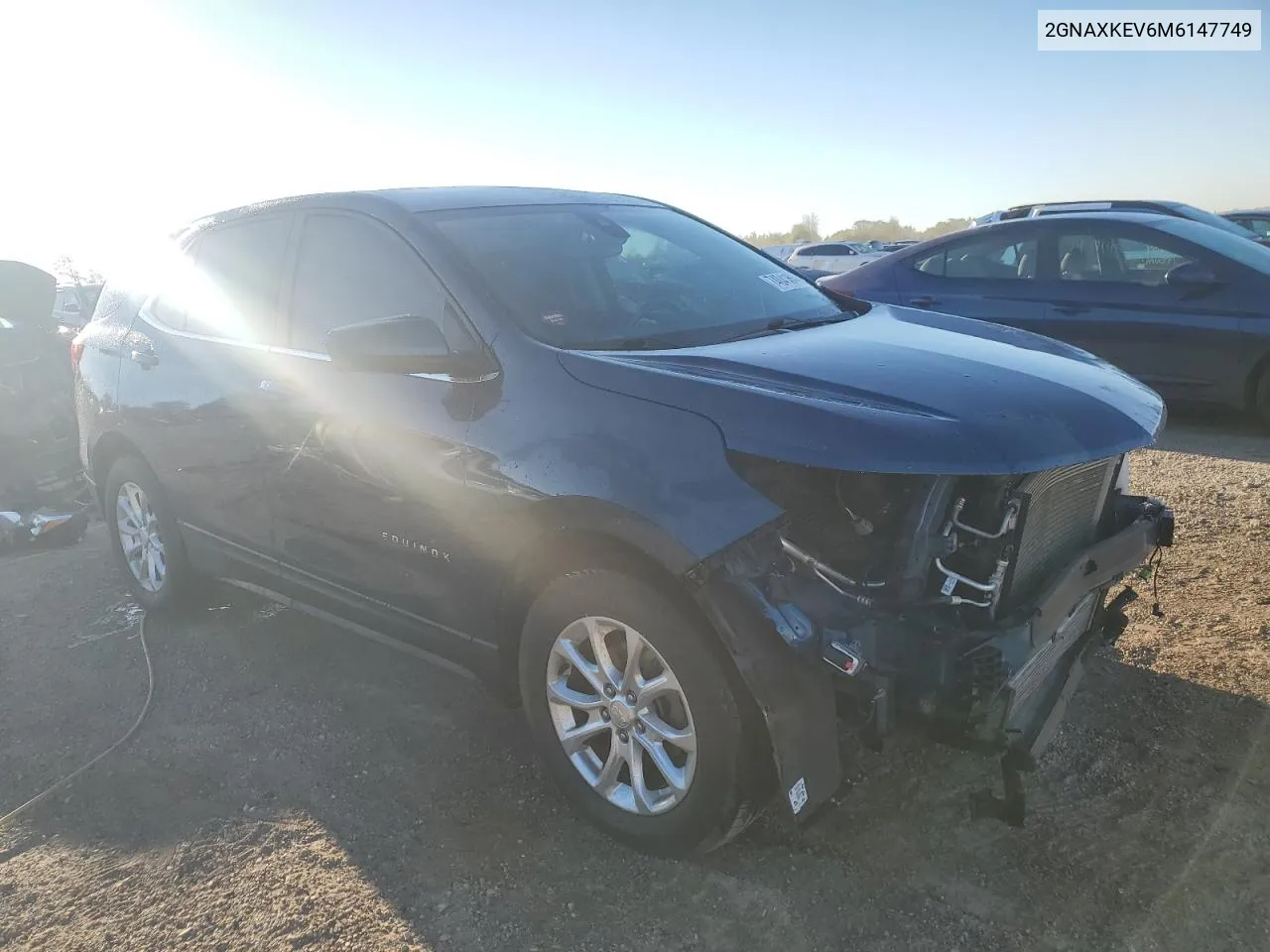 2021 Chevrolet Equinox Lt VIN: 2GNAXKEV6M6147749 Lot: 74041644