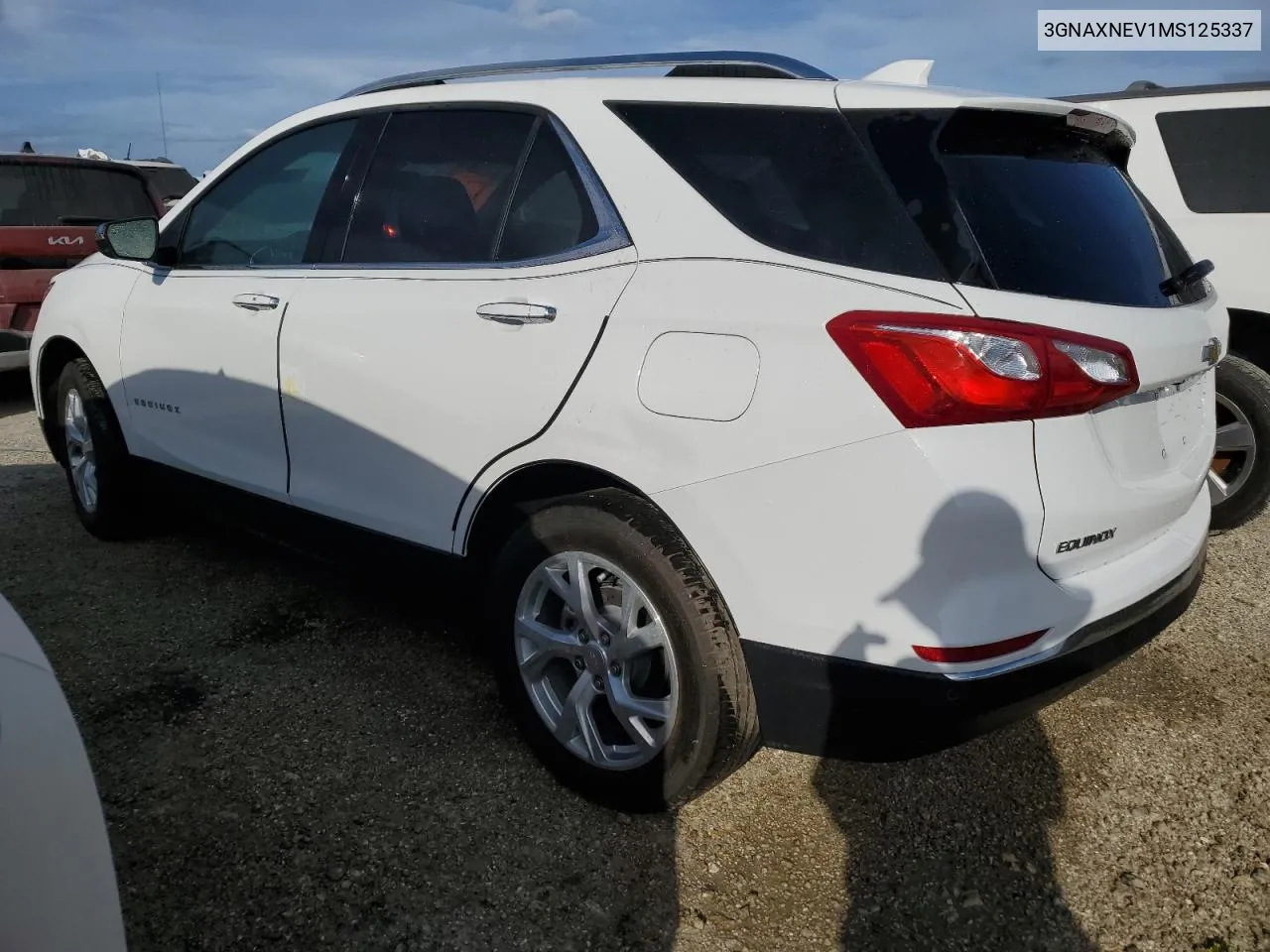 2021 Chevrolet Equinox Premier VIN: 3GNAXNEV1MS125337 Lot: 74207594