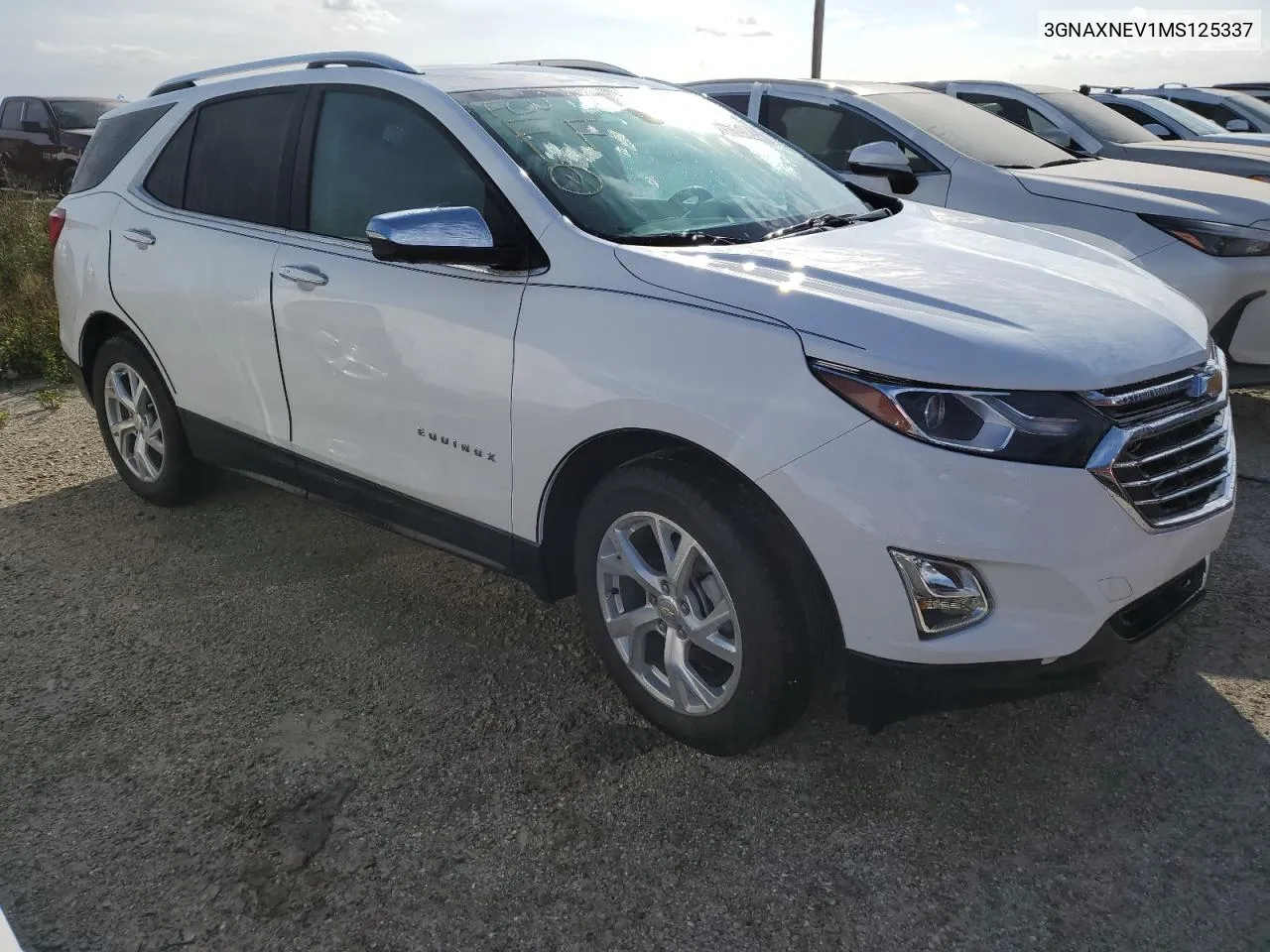 2021 Chevrolet Equinox Premier VIN: 3GNAXNEV1MS125337 Lot: 74207594