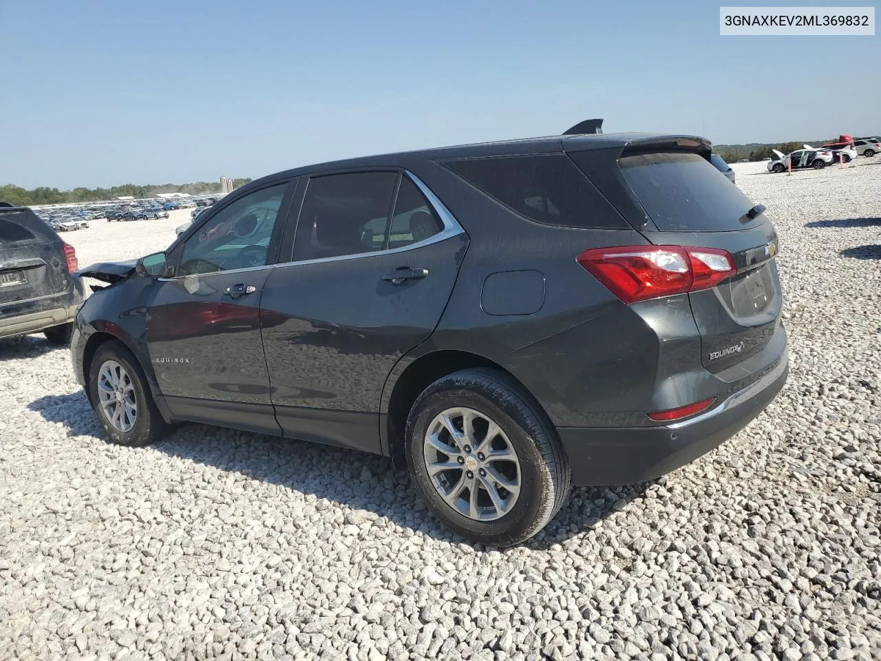 2021 Chevrolet Equinox Lt VIN: 3GNAXKEV2ML369832 Lot: 74324324