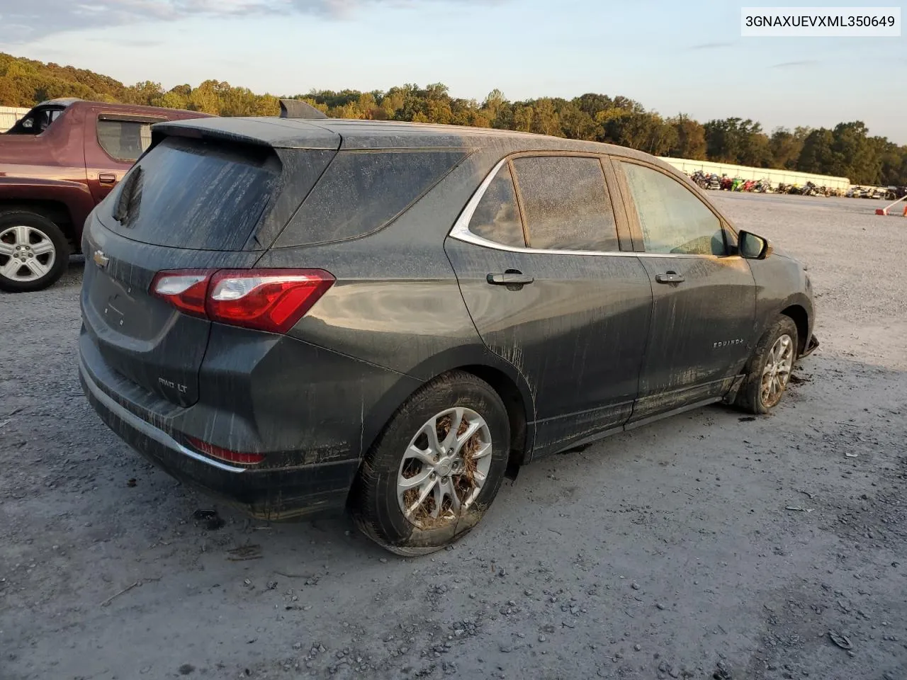 2021 Chevrolet Equinox Lt VIN: 3GNAXUEVXML350649 Lot: 74526574