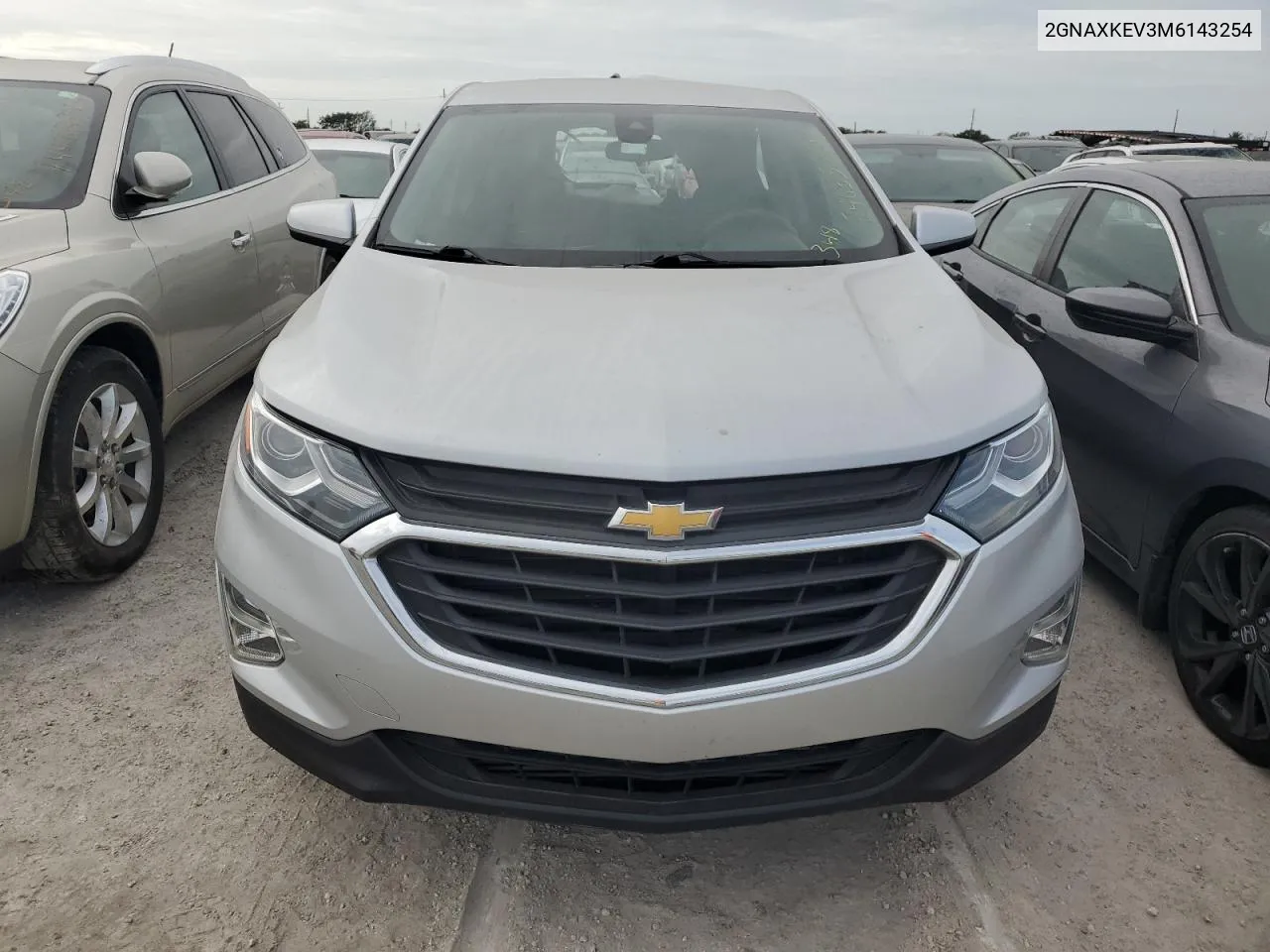 2021 Chevrolet Equinox Lt VIN: 2GNAXKEV3M6143254 Lot: 74635274