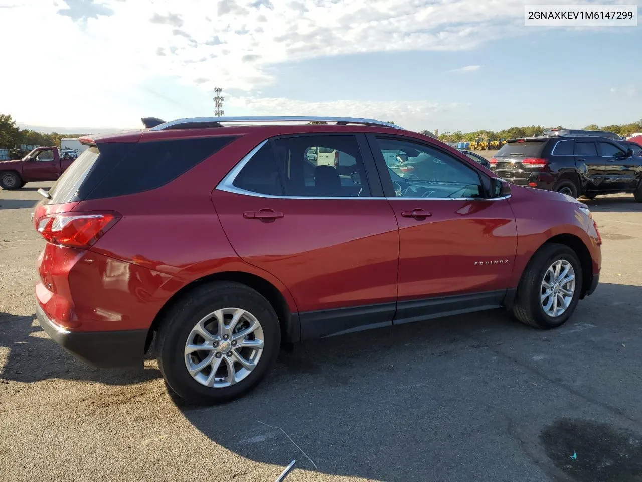 2021 Chevrolet Equinox Lt VIN: 2GNAXKEV1M6147299 Lot: 74672784