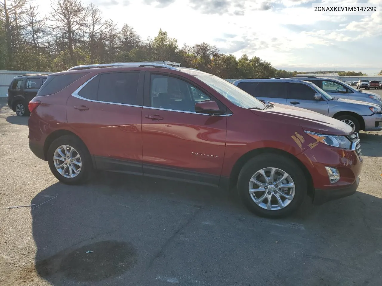 2021 Chevrolet Equinox Lt VIN: 2GNAXKEV1M6147299 Lot: 74672784