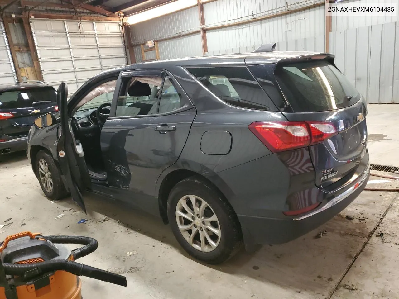 2021 Chevrolet Equinox Ls VIN: 2GNAXHEVXM6104485 Lot: 74701404