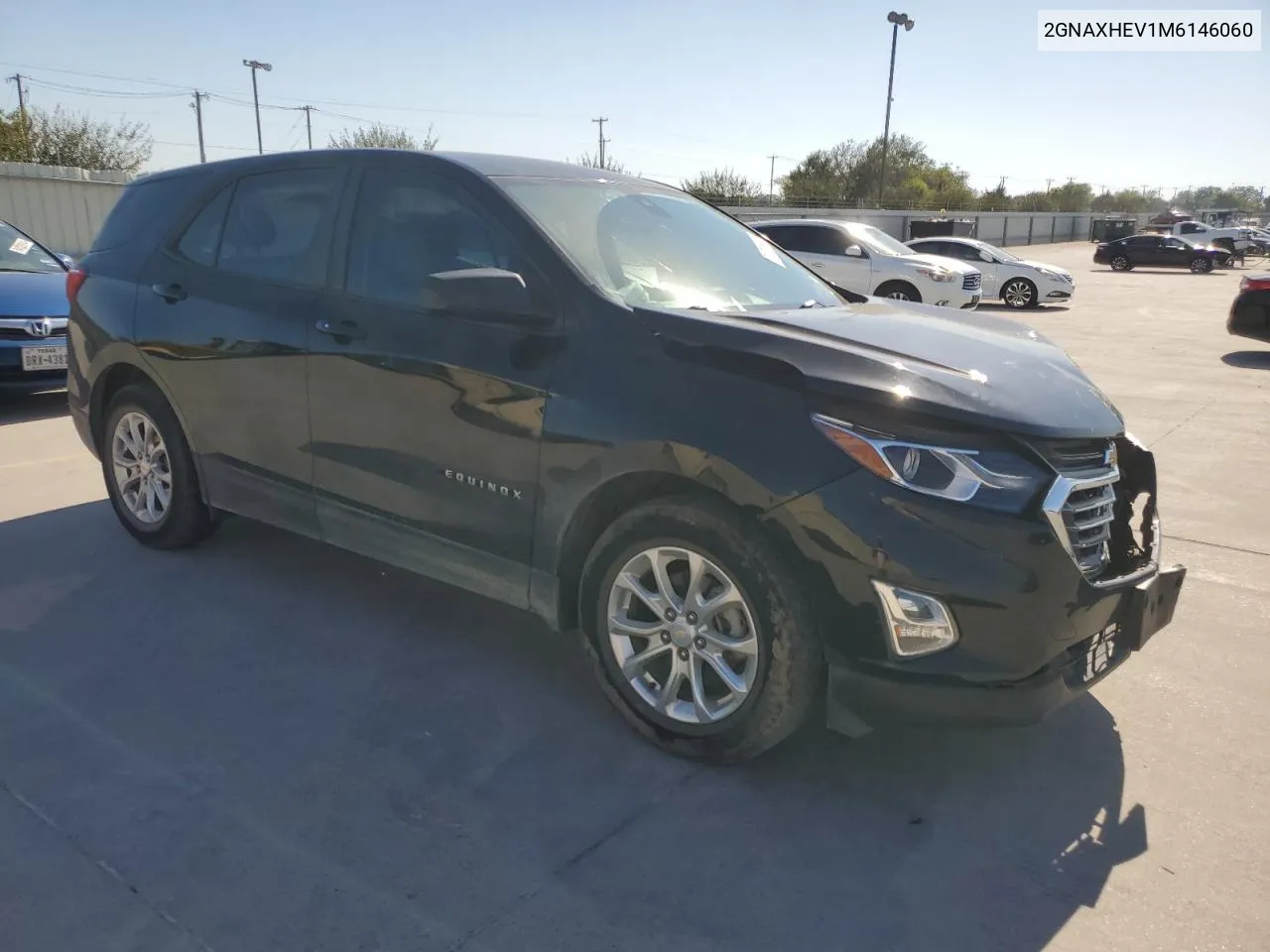 2021 Chevrolet Equinox Ls VIN: 2GNAXHEV1M6146060 Lot: 74729524