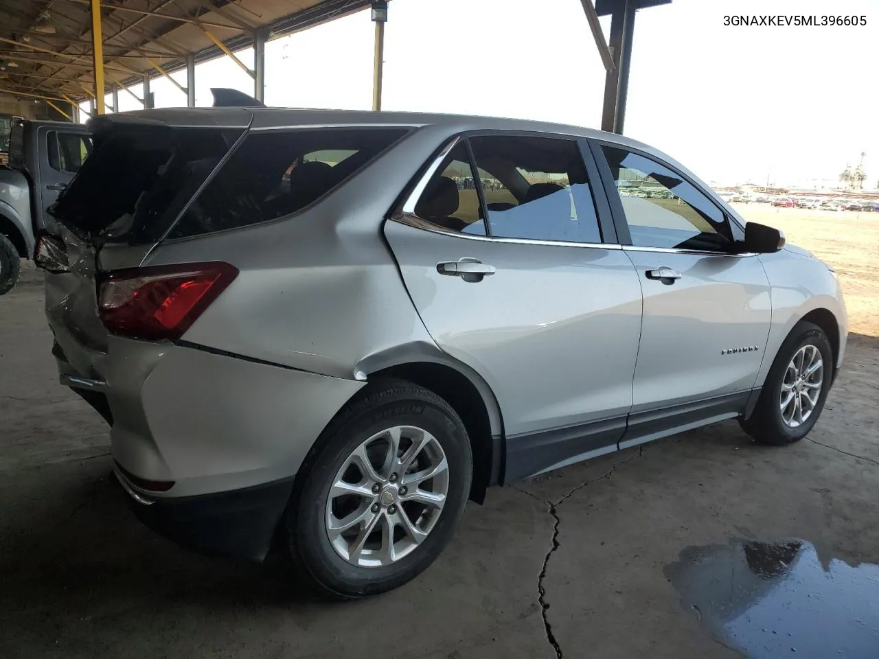 2021 Chevrolet Equinox Lt VIN: 3GNAXKEV5ML396605 Lot: 74855044