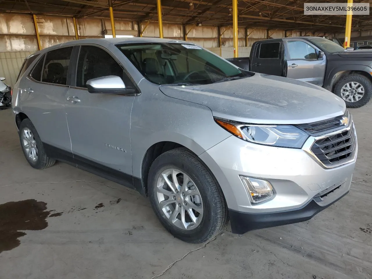 2021 Chevrolet Equinox Lt VIN: 3GNAXKEV5ML396605 Lot: 74855044