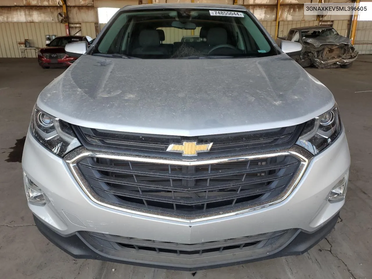 2021 Chevrolet Equinox Lt VIN: 3GNAXKEV5ML396605 Lot: 74855044