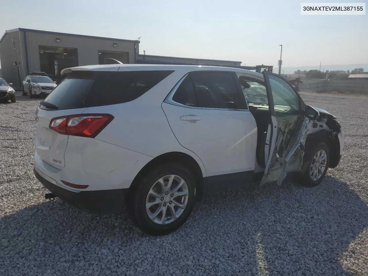 2021 Chevrolet Equinox Lt VIN: 3GNAXTEV2ML387155 Lot: 74856954