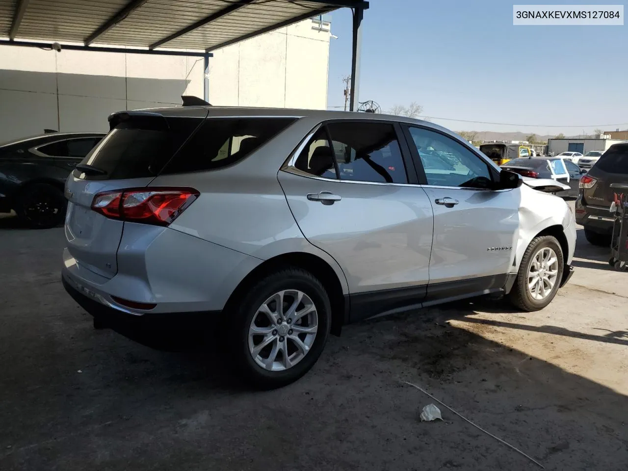 2021 Chevrolet Equinox Lt VIN: 3GNAXKEVXMS127084 Lot: 75068594