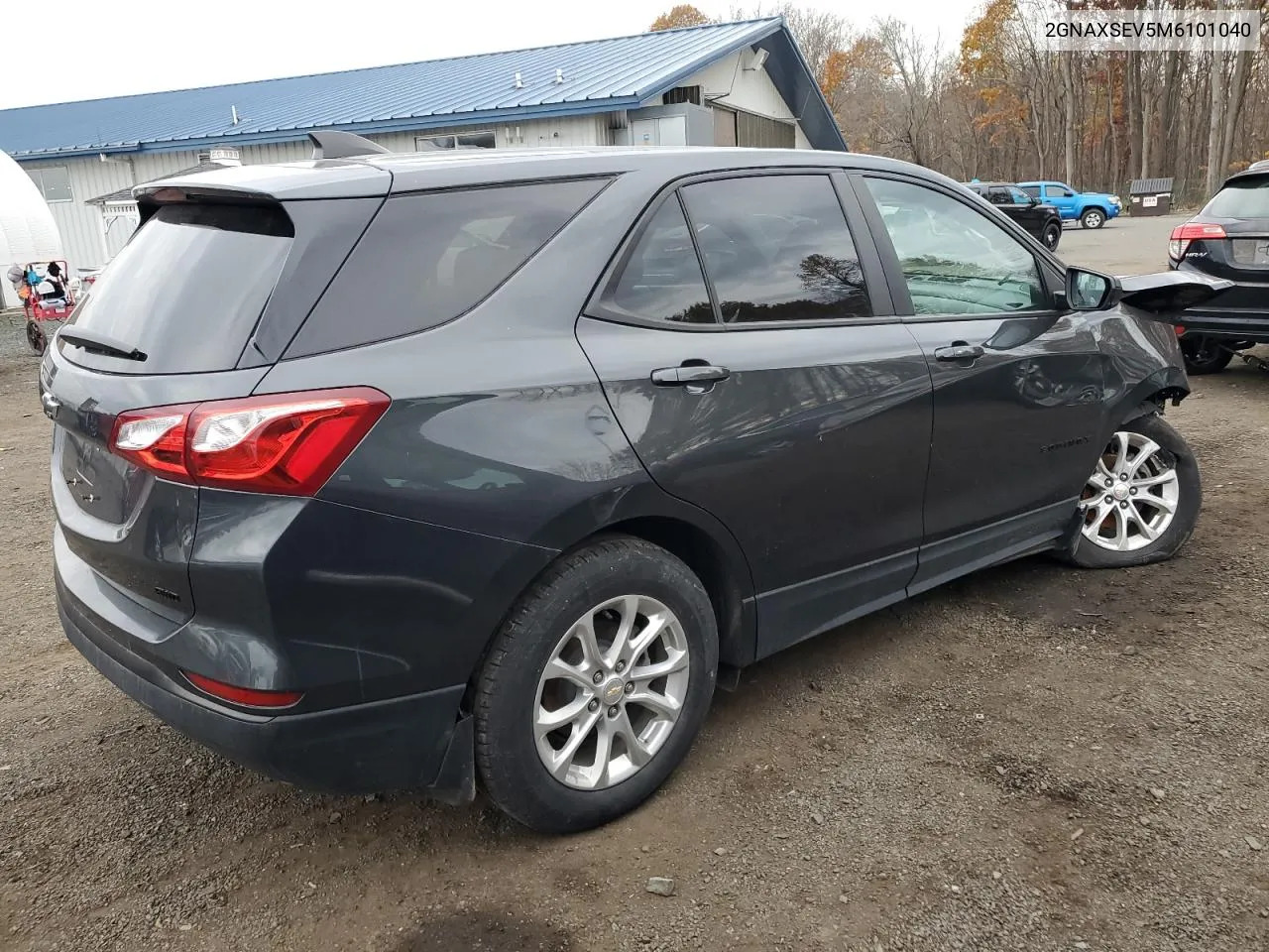 2021 Chevrolet Equinox Ls VIN: 2GNAXSEV5M6101040 Lot: 75169234