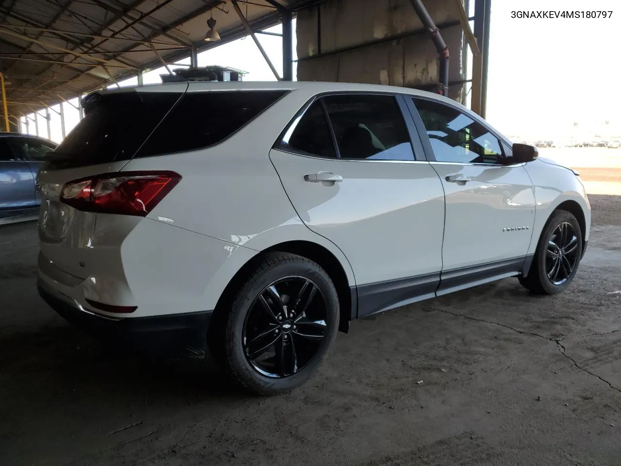 2021 Chevrolet Equinox Lt VIN: 3GNAXKEV4MS180797 Lot: 75361634