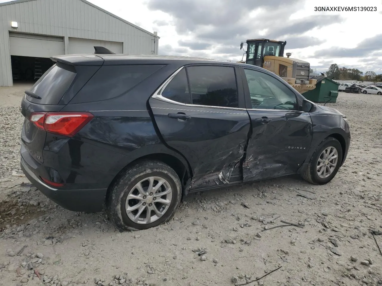 2021 Chevrolet Equinox Lt VIN: 3GNAXKEV6MS139023 Lot: 75545304