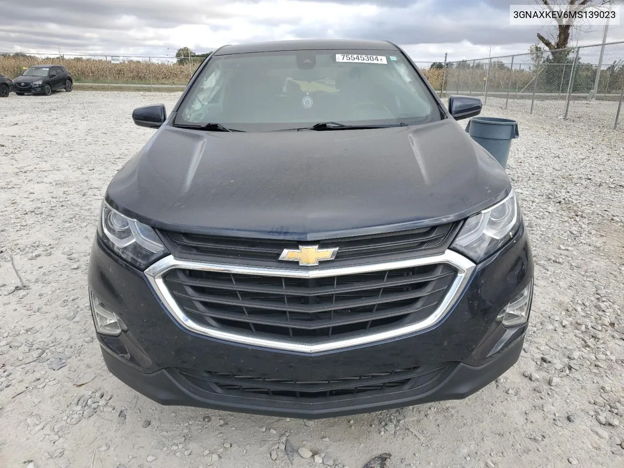 2021 Chevrolet Equinox Lt VIN: 3GNAXKEV6MS139023 Lot: 75545304