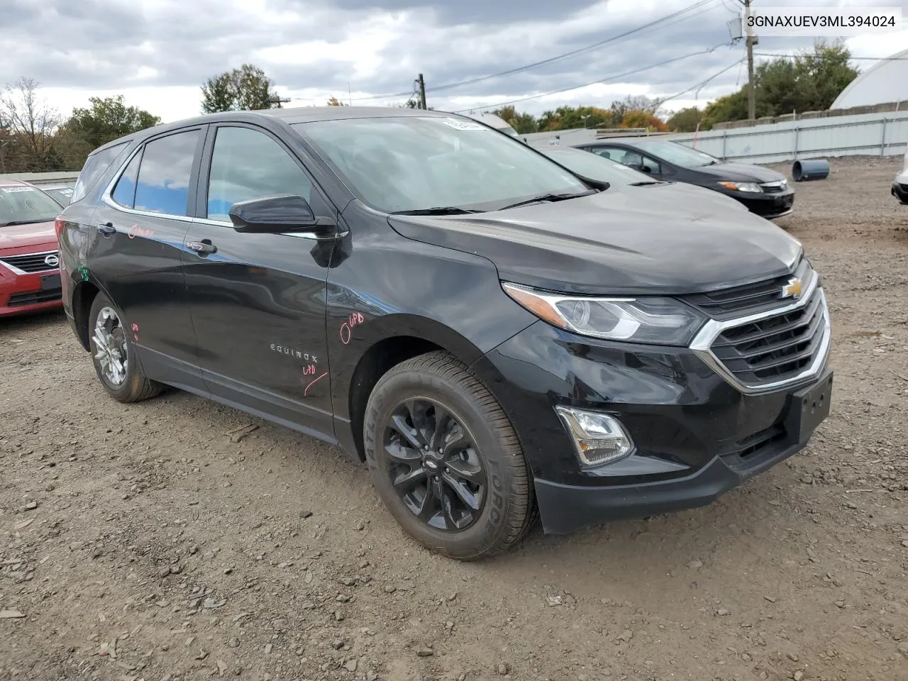 2021 Chevrolet Equinox Lt VIN: 3GNAXUEV3ML394024 Lot: 75649744