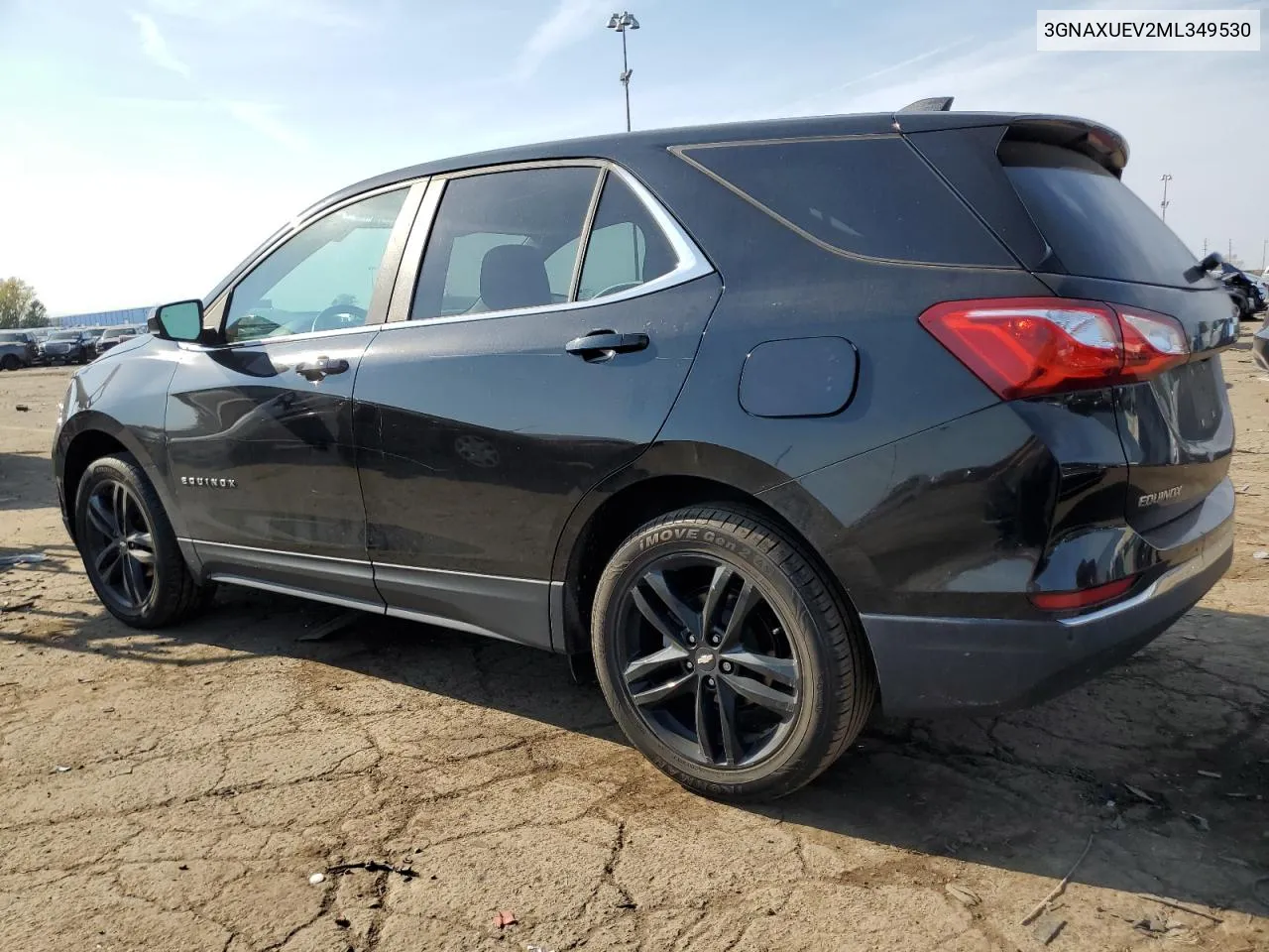 2021 Chevrolet Equinox Lt VIN: 3GNAXUEV2ML349530 Lot: 75688524