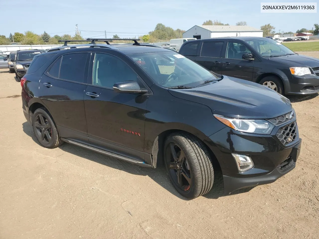 2021 Chevrolet Equinox Premier VIN: 2GNAXXEV2M6119363 Lot: 75886584