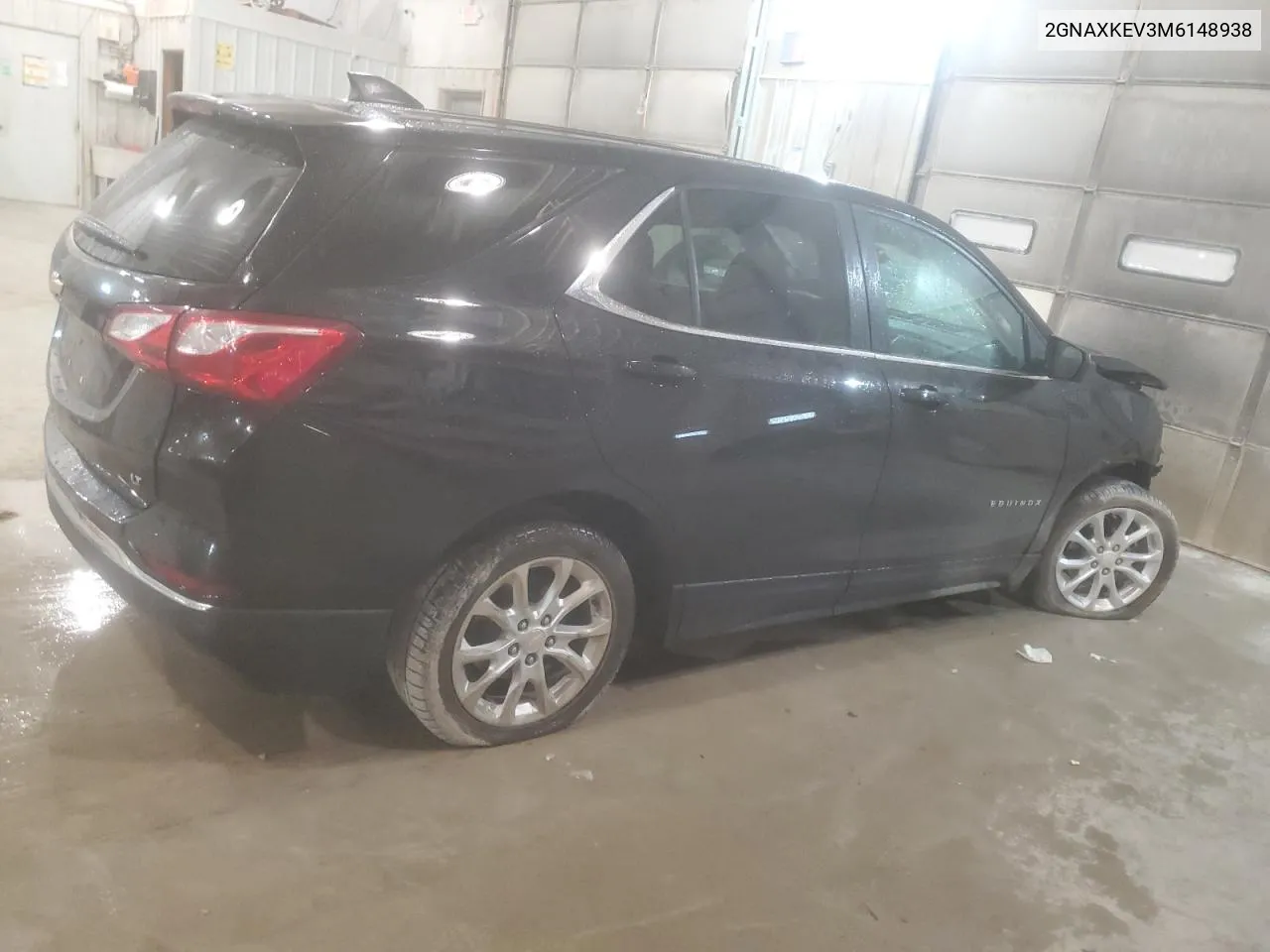 2021 Chevrolet Equinox Lt VIN: 2GNAXKEV3M6148938 Lot: 75901824