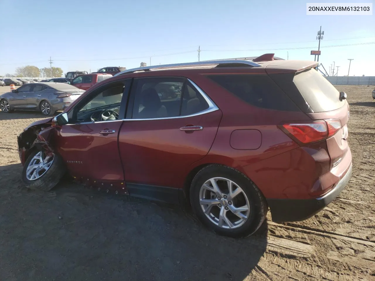 2GNAXXEV8M6132103 2021 Chevrolet Equinox Premier