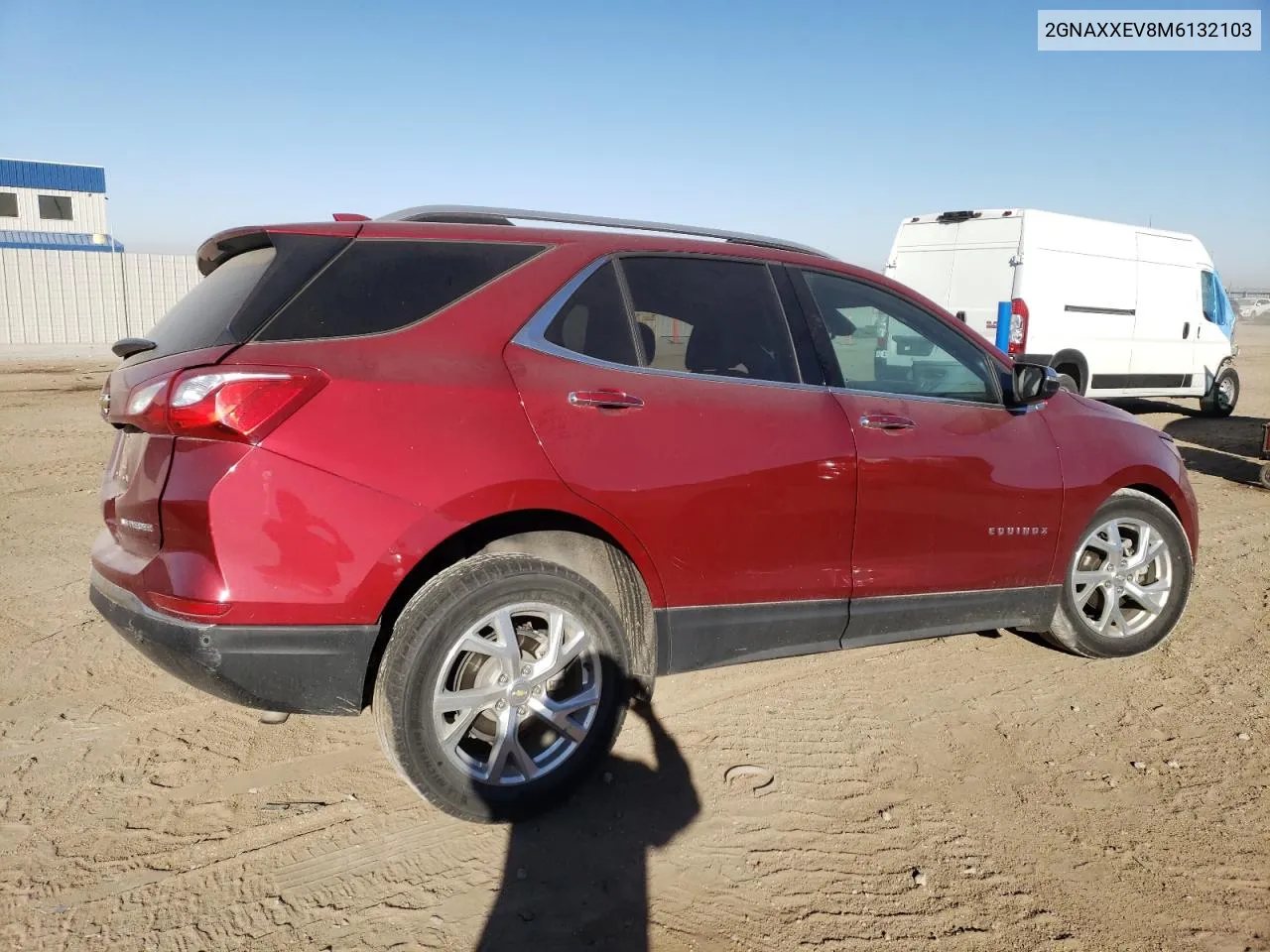 2GNAXXEV8M6132103 2021 Chevrolet Equinox Premier