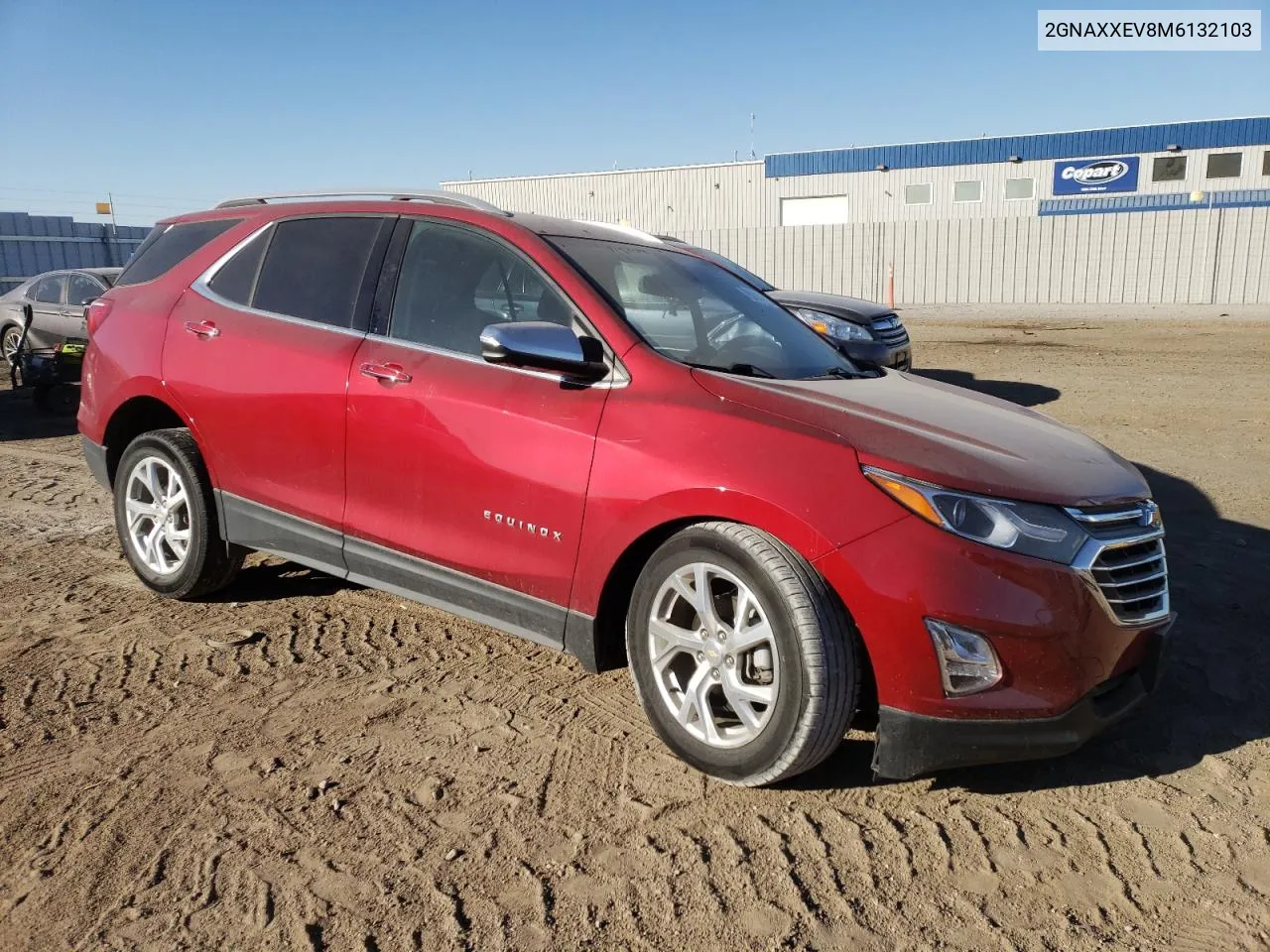 2GNAXXEV8M6132103 2021 Chevrolet Equinox Premier