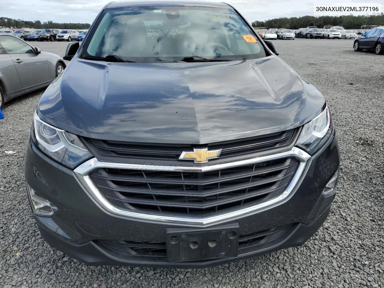 2021 Chevrolet Equinox Lt VIN: 3GNAXUEV2ML377196 Lot: 76052394